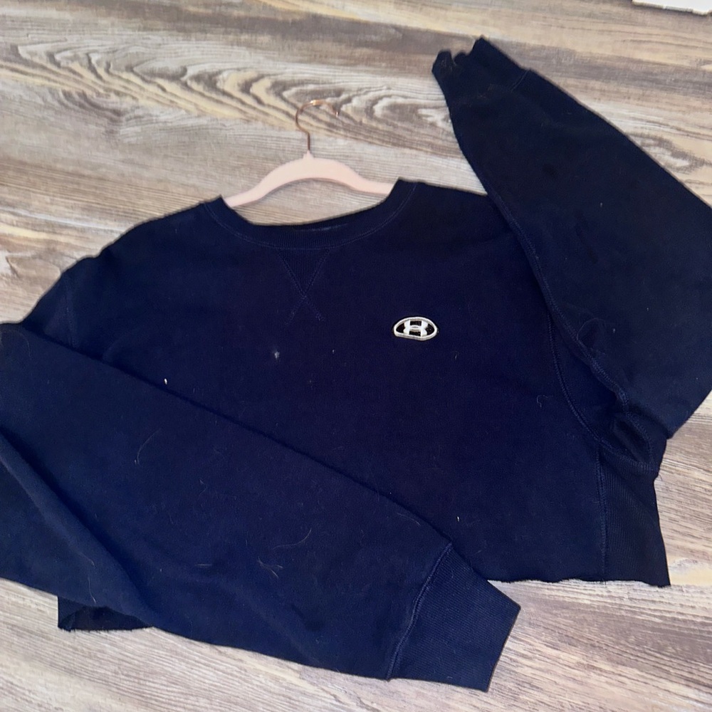 under Armour cropped crewneck